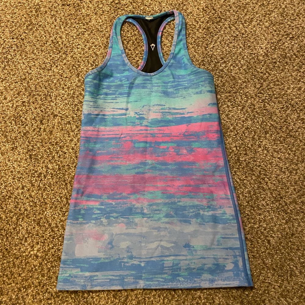 Ivivva reversible workout tank top. Size girls 12